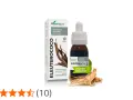 Extracto de siberian ginseng (Eleuterococo) de Soria Natural, en frasco gotero y caja, con raíz de la planta.