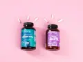 Dos frascos de suplementos Fitamin: Inositol y Myo D-Chiro Inositol, para apoyo hormonal.