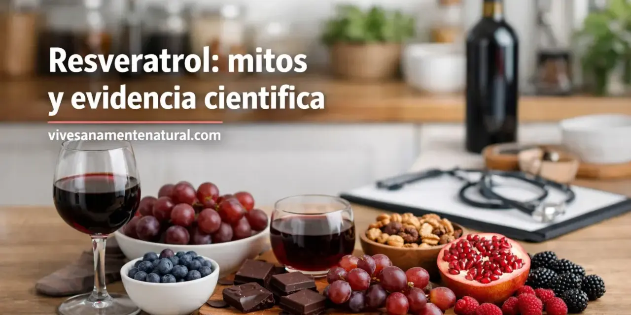Frutas rojas, chocolate y frutos secos, fuentes de resveratrol. Descubre sus propiedades y beneficios para la salud.