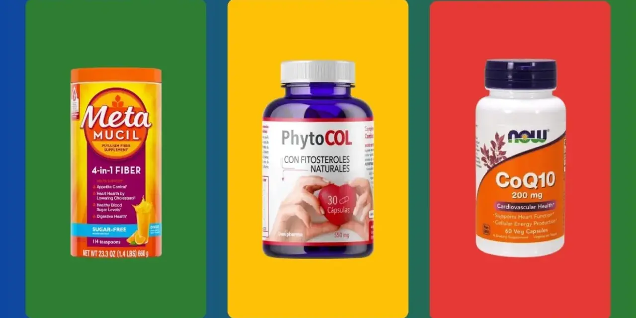 Suplementos para la salud: Metamucil, PhytoCOL (con policosanol para que sirve) y CoQ10.