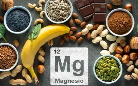 Plátano, espinacas, semillas de girasol, almendras, cacahuetes, avellanas, pistachos, semillas de calabaza, cacao en polvo y chocolate negro son algunos de los alimentos que contienen magnesio.