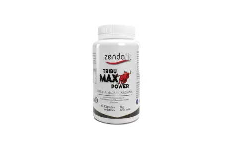 Bote de Tribu Max Power con tribulus, maca y L-arginina. Descubre para qué sirve este complemento alimenticio.