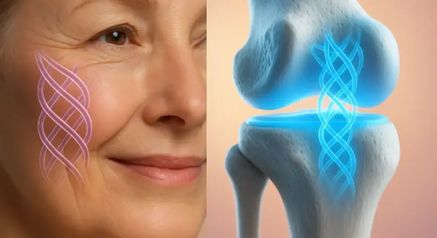 Colágeno para la menopausia: mejora la piel y las articulaciones.