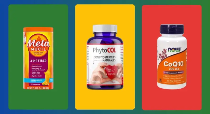 Suplementos para la salud: Metamucil, PhytoCOL (con policosanol para que sirve) y CoQ10.
