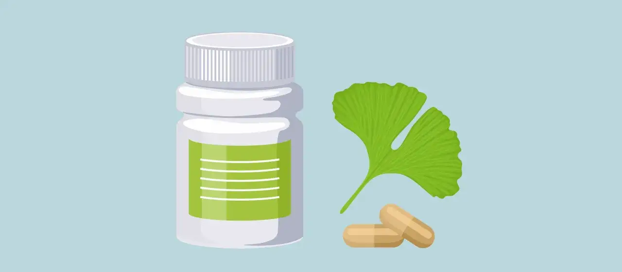 Pastilla y hoja de ginkgo biloba, para qué sirve el ginkgo biloba para la memoria y circulación.